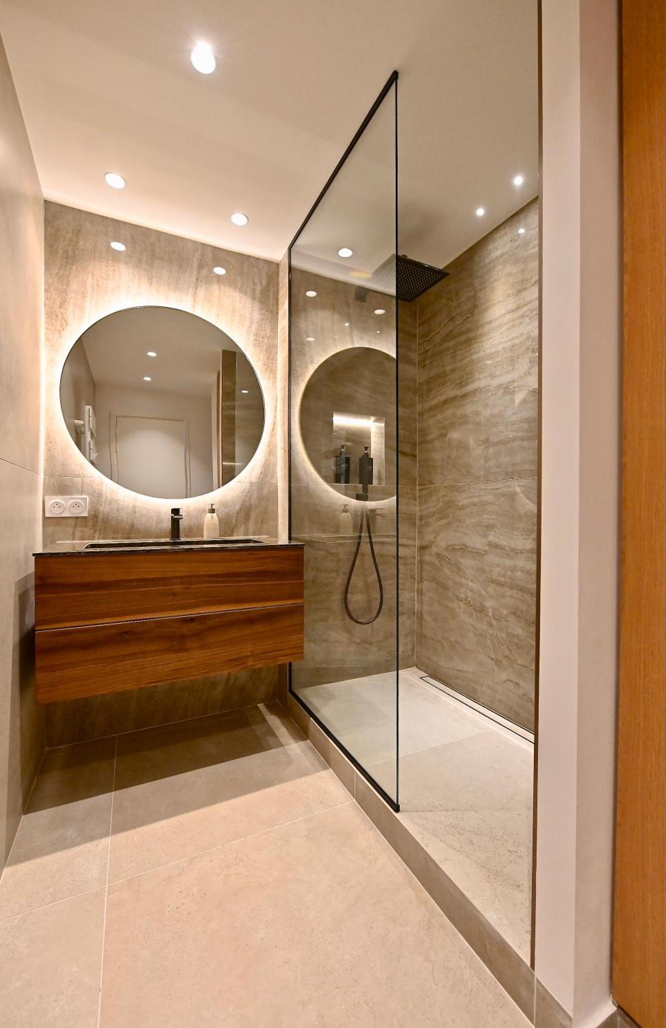 Appartement Luxe Vue Mer Et Collines Avec Piscine Mandelieu La Napoule Luaran gambar